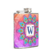 ビニル包まれたお尻フラスコサイケデリア フラスク (右)