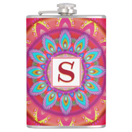 ビニル包まれたお尻フラスコサイケデリア フラスク