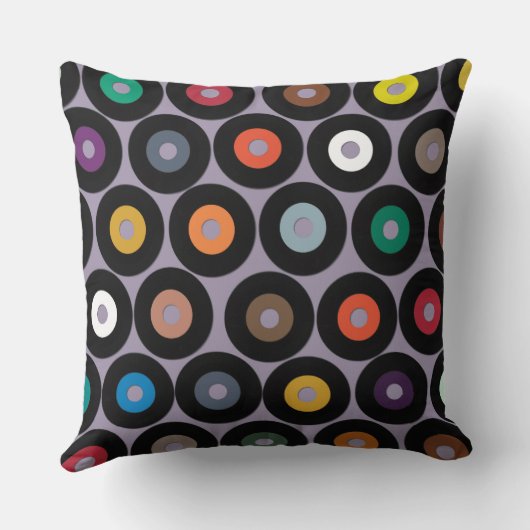 ビニル薄紫 クッション (裏面)