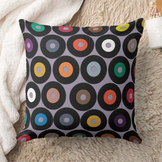 ビニル薄紫 クッション (ブランケット)