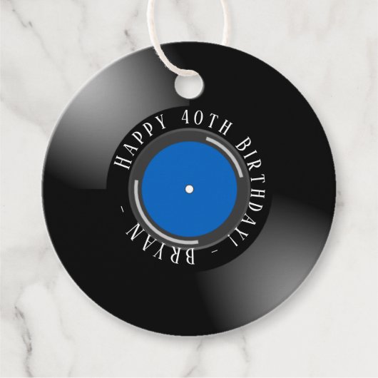 ビニル誕生日 フェイバータグ (正面)