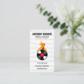 ビニル |ミュージカルシート 名刺 (スタンド正面)