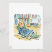 ビニル 招待状 (正面/裏面)