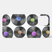 ビニルLPレコードレトロイラストレーション Case-Mate iPhoneケース (裏面 (横))