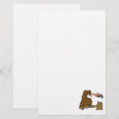 ビニーハゲワシ 便箋 (正面/裏面)