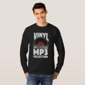 ビニールだって頼誰もMp3を見ない Tシャツ (正面フル)