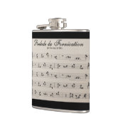 ビニールで包まれたな抽象的なフラスコ フラスク (左)