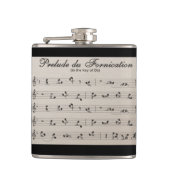 ビニールで包まれたな抽象的なフラスコ フラスク (正面)