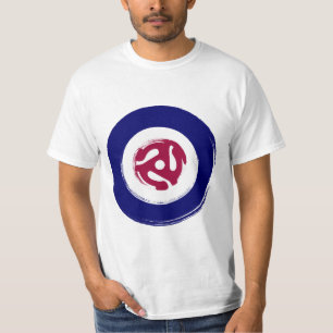 ビニールのアダプターとのモダンな北の精神のデザイン Tシャツ