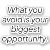 ビニールのカスタムシールを避ける シール (正面)