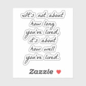 ビニールのシールカスタムを貼って暮らし シール (シート)