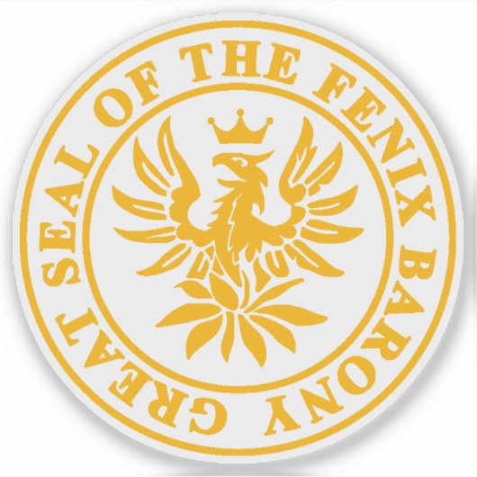 ビニールのシール シール (正面)