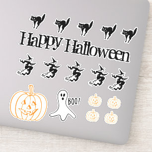 ビニールのステッカー-ハロウィンのテーマ1 シール