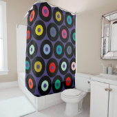 ビニールのバイオレット シャワーカーテン (インサイチュ)