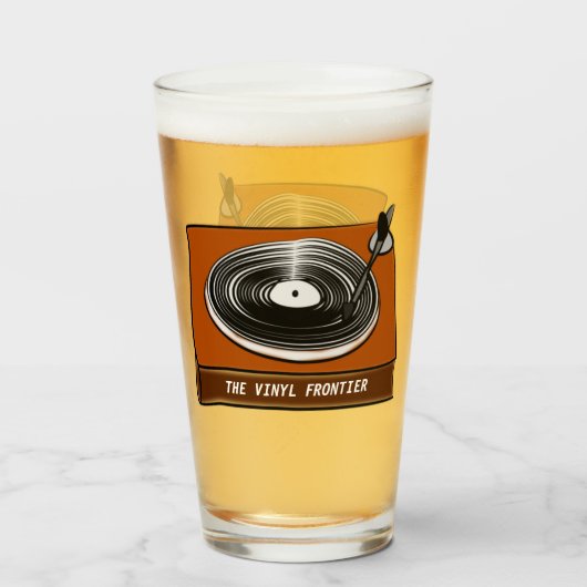 ビニールのフロンティア タンブラーグラス (ドリンク裏面)