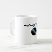 ビニールのベビー、ビニール!!! コーヒーマグカップ (正面左)