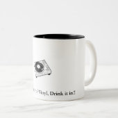 ビニールのマグ ツートーンマグカップ (正面右)