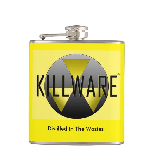 ビニールの包まれたなKillWare®のフラスコ フラスク (正面)