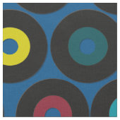 ビニールの青 ファブリック (クローズアップ)