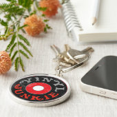 ビニールの麻薬常習者 キーホルダー (側面)