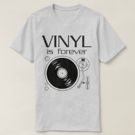 ビニールは永遠です Tシャツ
