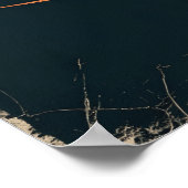 ビニールもしは置かない ポスター (角)