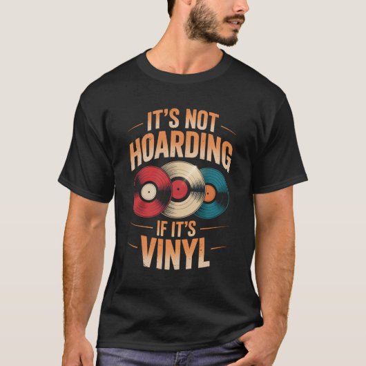 ビニールもしは置かない Tシャツ (正面)