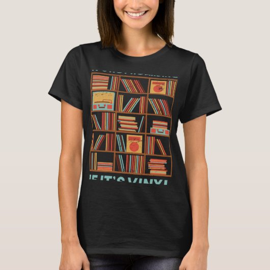 ビニールもしレコードではない Tシャツ (正面)