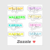 ビニールエレガントフルネーム最高の、防水シール シール (シート)