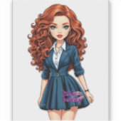 ビニールカスタムカットシール シール (正面)