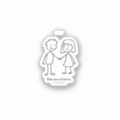 ビニールカスタムカットシール シール (正面)