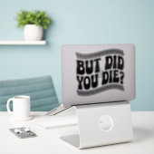 ビニールカスタムカットシール シール (デスク上のノートパソコン)