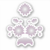 ビニールカスタムシールのサンプル シール (正面)