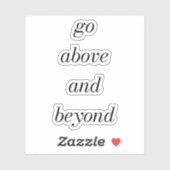 ビニールカスタムシールの上下に移動 シール (シート)