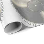 ビニールカスタムレコード ラッピングペーパー (ロールコーナー)