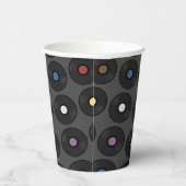 ビニールカラフルレコードクラシック 紙コップ (右)