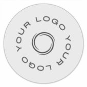 ビニールサークルのロゴBusiness Bumper Car Window シール (正面)