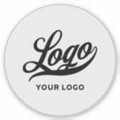 ビニールサーク澄んルのウォーターボトルのビジネスロゴ シール (正面)