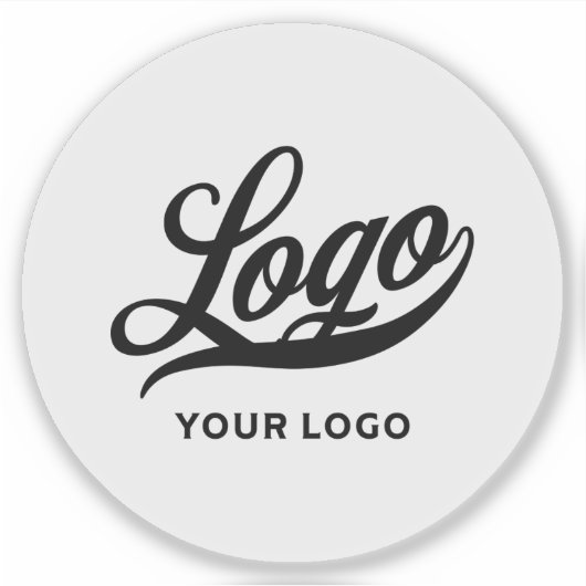 ビニールサーク澄んルのウォーターボトルのビジネスロゴ シール (正面)