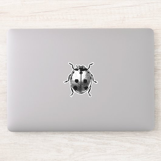 ビニールシールヴィンテージグラフィック画像Ladybug シール (コンピューター)