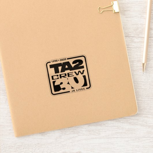 ビニールシール3" x 3" シール (ノートブック)