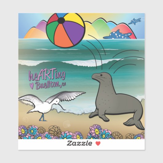 ビニールシール – シールビーチ- Buelton.Art シール (シート)