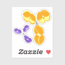 ビニールシール – 黄色IgG （抗体）付/ボーナス シール