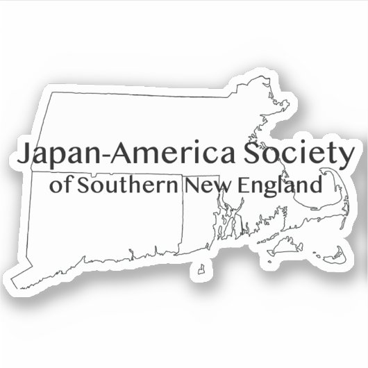 ビニールシール – JASNE – 地域ロゴ シール (正面)