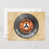 ビニールジャンキー - それを誇りに思って ポストカード (正面/裏面)