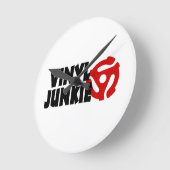 ビニールジャンキー ラウンド壁時計 (傾斜)