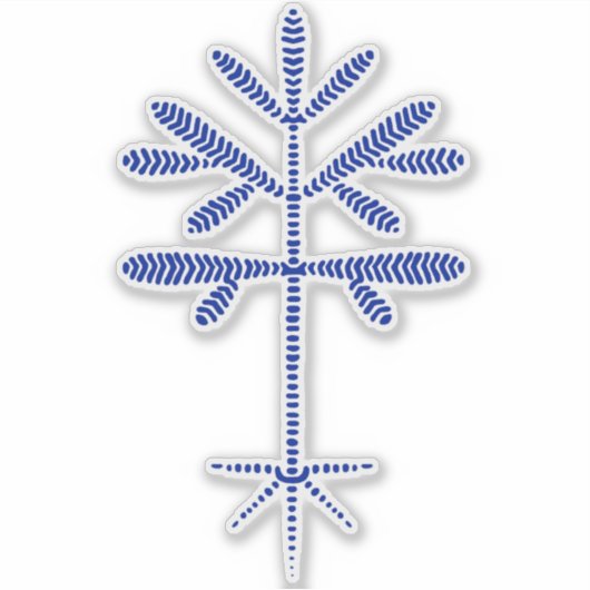 ビニールデカール（ブルーサプリング付き） シール (正面)