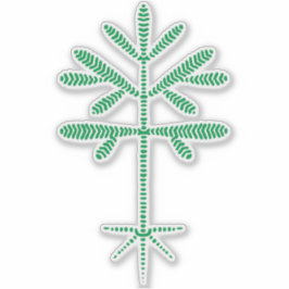 ビニールデカール（緑のサプリング付き） シール