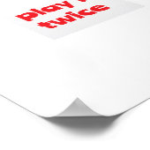 ビニールデコ ポスター (角)