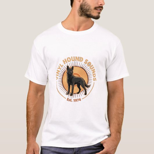 ビニールハウンドサウンド Tシャツ (正面)